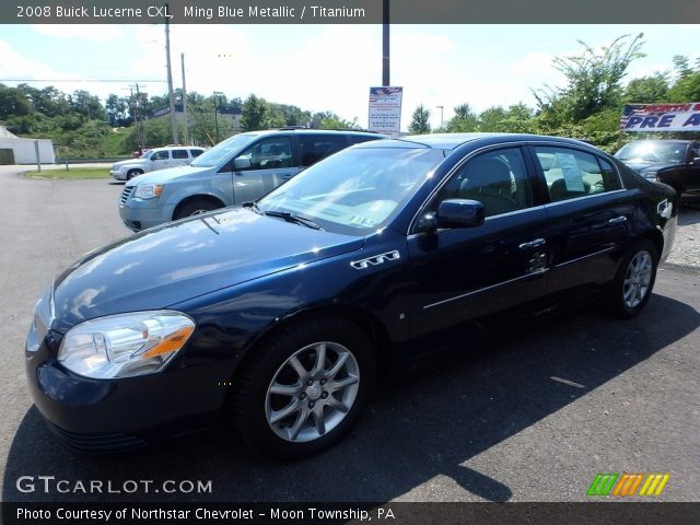 2008 Buick Lucerne CXL in Ming Blue Metallic
