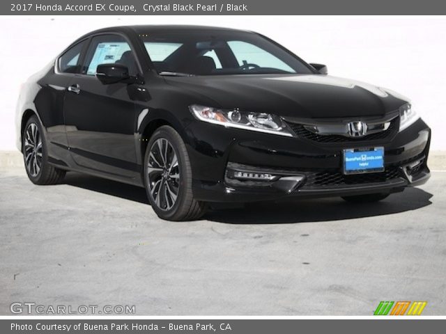 2017 Honda Accord EX Coupe in Crystal Black Pearl