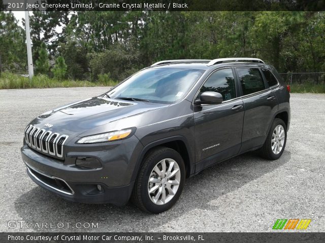 2017 Jeep Cherokee Limited in Granite Crystal Metallic