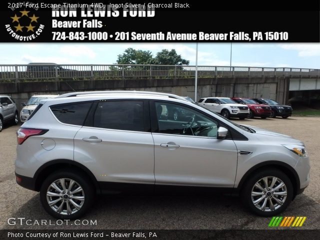 2017 Ford Escape Titanium 4WD in Ingot Silver
