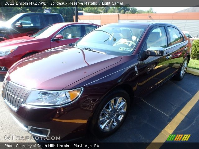 2012 Lincoln MKZ AWD in Bordeaux Reserve Metallic