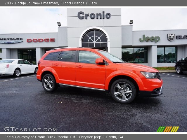 2017 Dodge Journey Crossroad in Blood Orange
