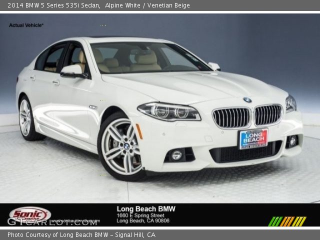 2014 BMW 5 Series 535i Sedan in Alpine White