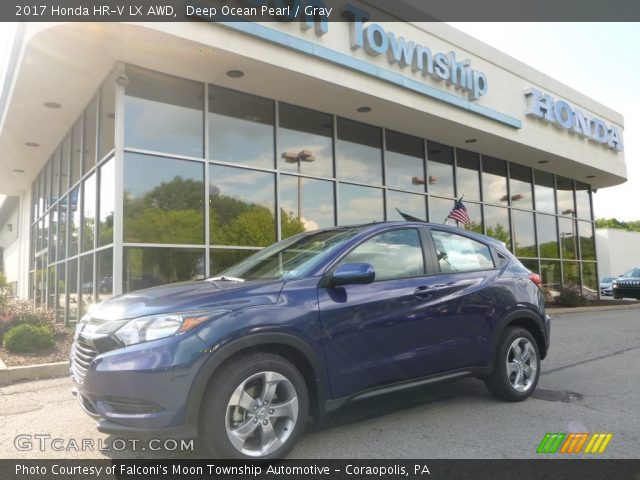 2017 Honda HR-V LX AWD in Deep Ocean Pearl