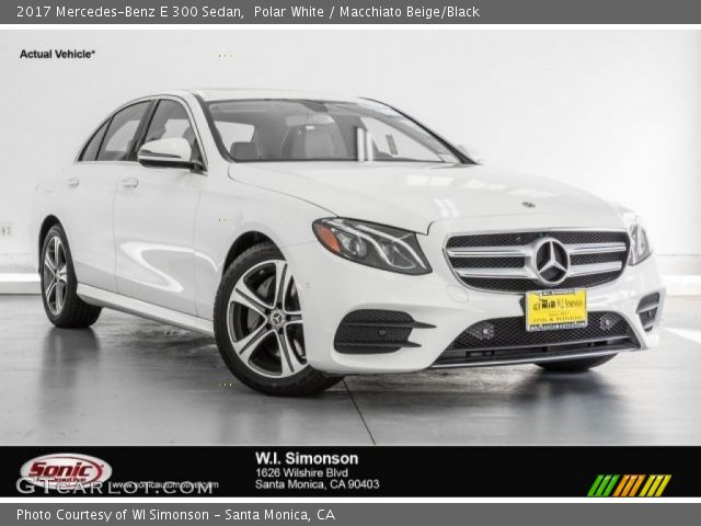 2017 Mercedes-Benz E 300 Sedan in Polar White