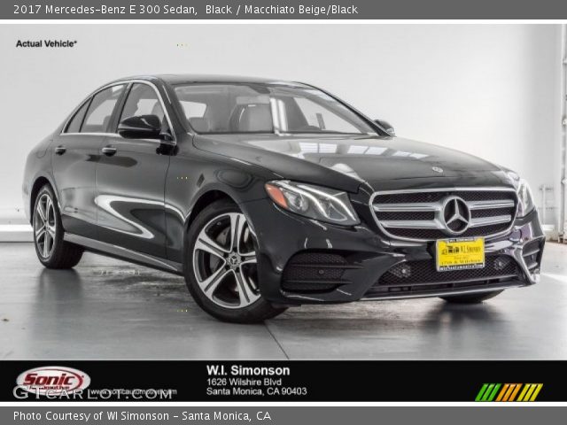 2017 Mercedes-Benz E 300 Sedan in Black