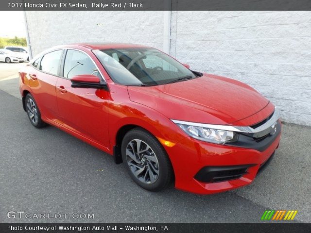 2017 Honda Civic EX Sedan in Rallye Red