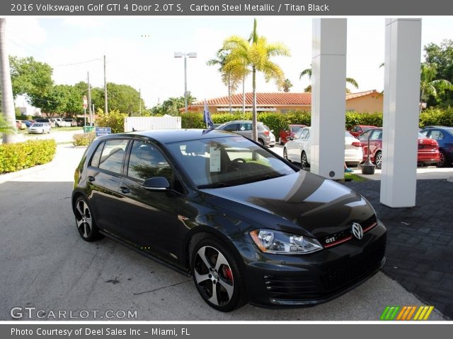 2016 Volkswagen Golf GTI 4 Door 2.0T S in Carbon Steel Metallic