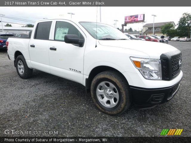 2017 Nissan Titan S Crew Cab 4x4 in Glacier White