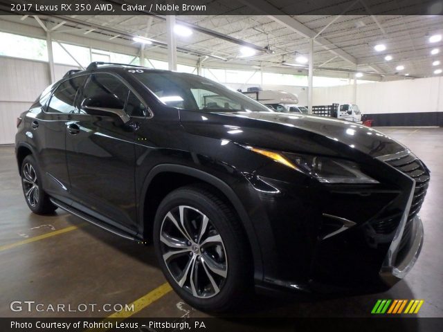 2017 Lexus RX 350 AWD in Caviar
