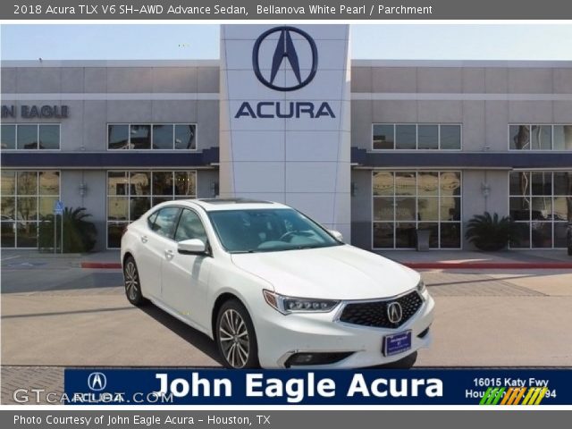 2018 Acura TLX V6 SH-AWD Advance Sedan in Bellanova White Pearl
