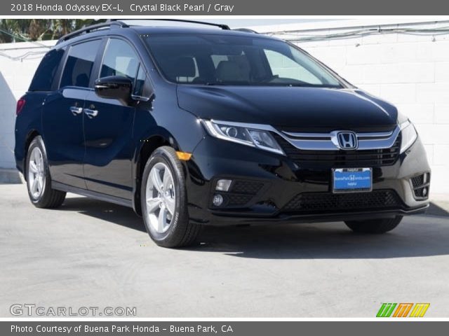 2018 Honda Odyssey EX-L in Crystal Black Pearl