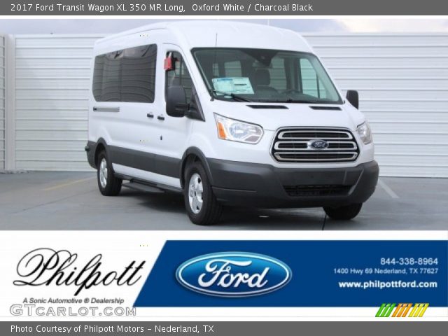 2017 Ford Transit Wagon XL 350 MR Long in Oxford White
