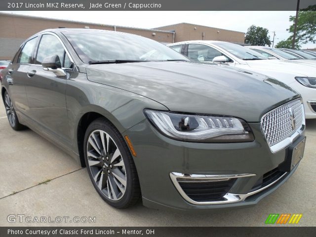 2017 Lincoln MKZ Reserve in Jade Green