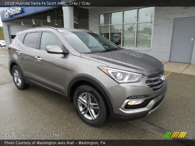 2018 Hyundai Santa Fe Sport AWD in Gray