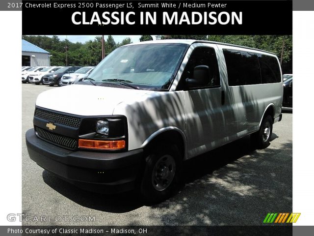 2017 Chevrolet Express 2500 Passenger LS in Summit White