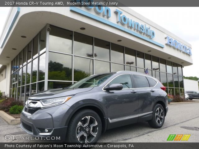2017 Honda CR-V Touring AWD in Modern Steel Metallic