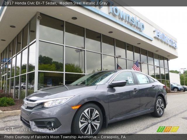 2017 Honda Civic EX-T Sedan in Modern Steel Metallic