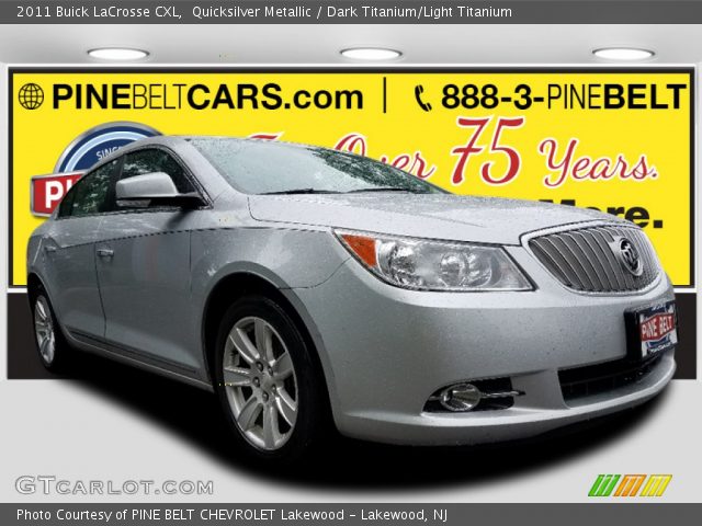 2011 Buick LaCrosse CXL in Quicksilver Metallic