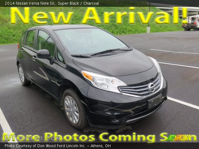 2014 Nissan Versa Note SV in Super Black