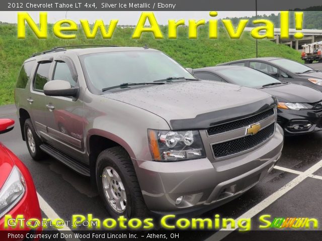 2012 Chevrolet Tahoe LT 4x4 in Silver Ice Metallic