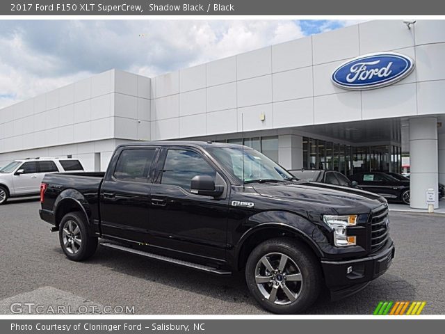 2017 Ford F150 XLT SuperCrew in Shadow Black