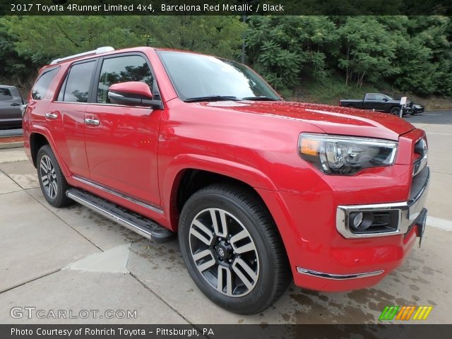 2017 Toyota 4Runner Limited 4x4 in Barcelona Red Metallic