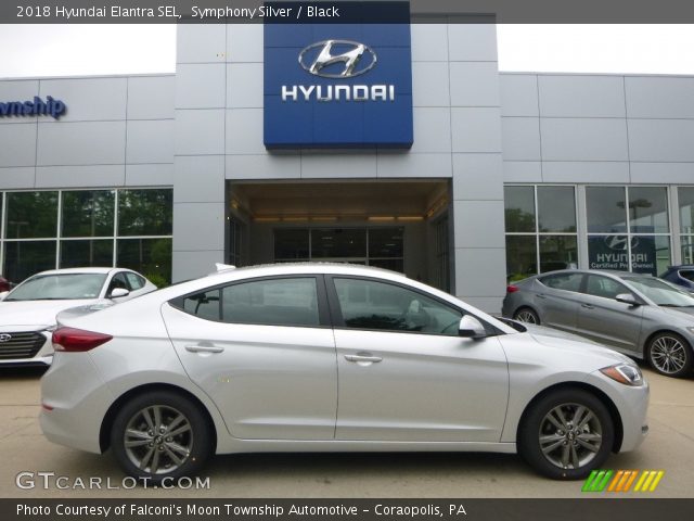 2018 Hyundai Elantra SEL in Symphony Silver