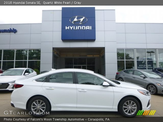 2018 Hyundai Sonata SE in Quartz White Pearl