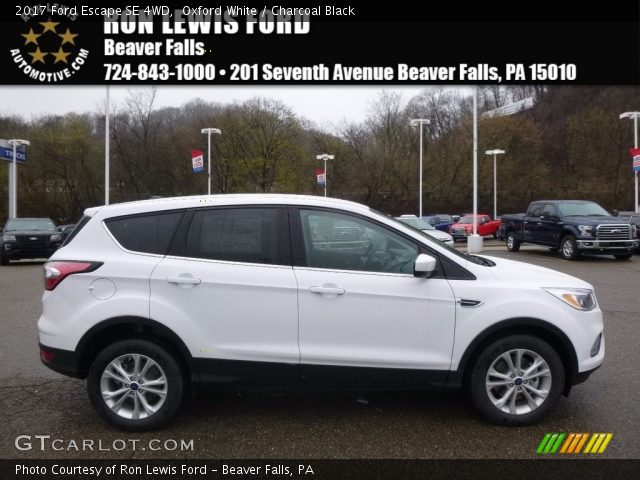 2017 Ford Escape SE 4WD in Oxford White