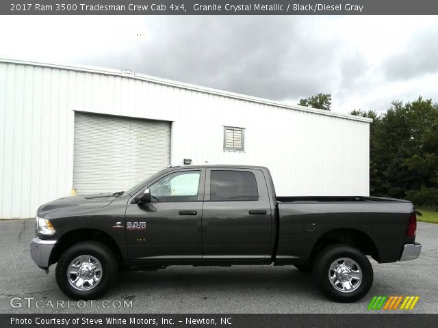 2017 Ram 3500 Tradesman Crew Cab 4x4 in Granite Crystal Metallic