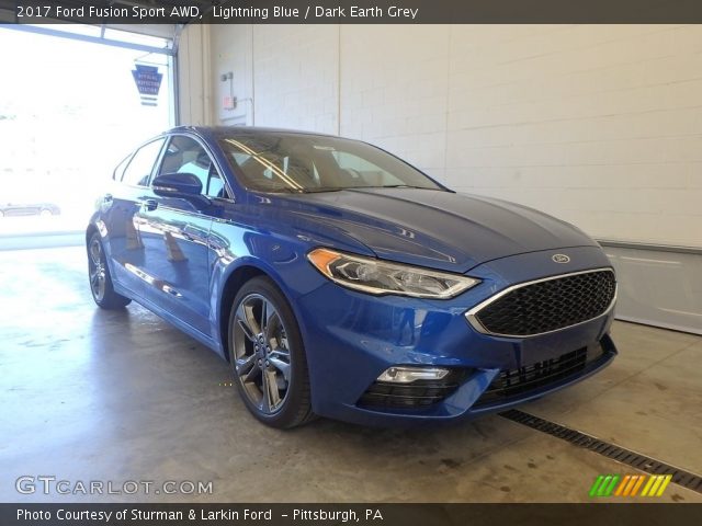 2017 Ford Fusion Sport AWD in Lightning Blue