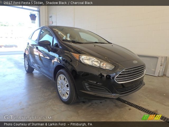 2017 Ford Fiesta S Sedan in Shadow Black