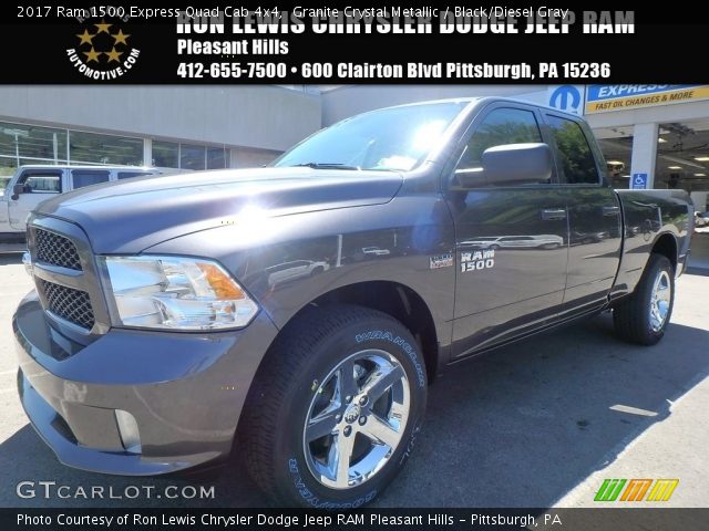 2017 Ram 1500 Express Quad Cab 4x4 in Granite Crystal Metallic