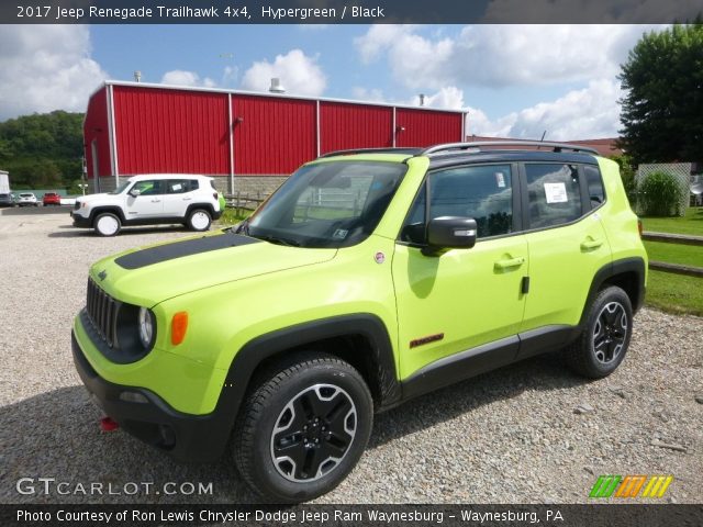 2017 Jeep Renegade Trailhawk 4x4 in Hypergreen