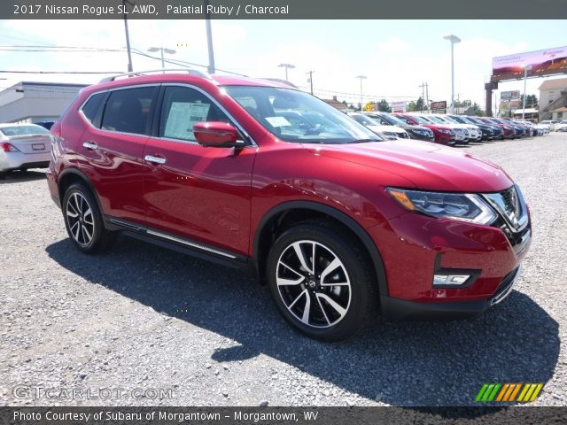 2017 Nissan Rogue SL AWD in Palatial Ruby