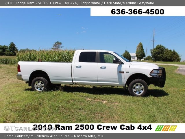 2010 Dodge Ram 2500 SLT Crew Cab 4x4 in Bright White