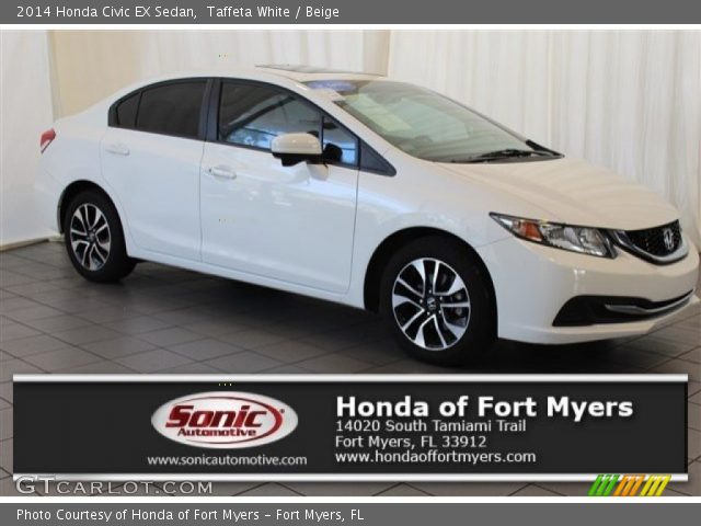 2014 Honda Civic EX Sedan in Taffeta White