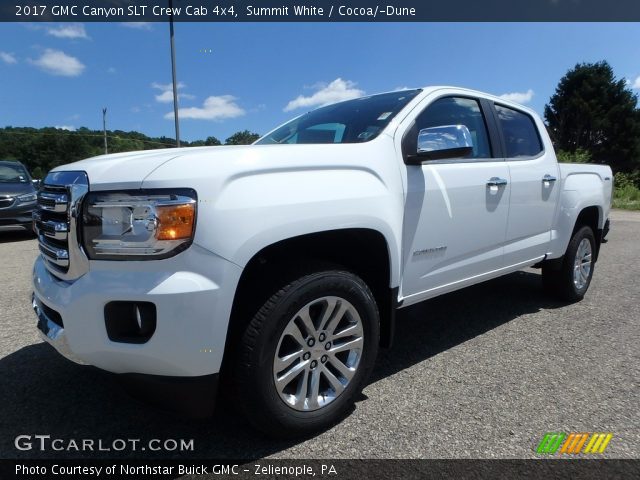 2017 GMC Canyon SLT Crew Cab 4x4 in Summit White