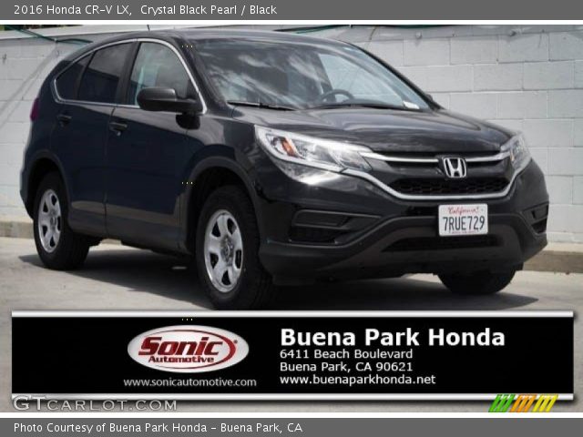 2016 Honda CR-V LX in Crystal Black Pearl