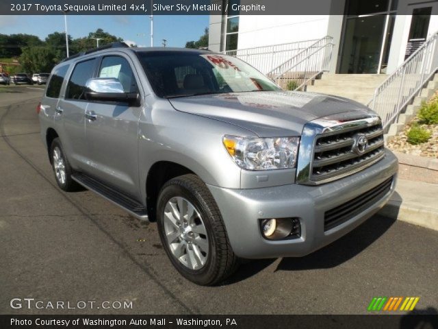 2017 Toyota Sequoia Limited 4x4 in Silver Sky Metallic