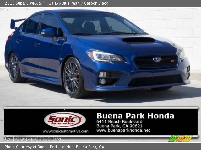2015 Subaru WRX STI in Galaxy Blue Pearl