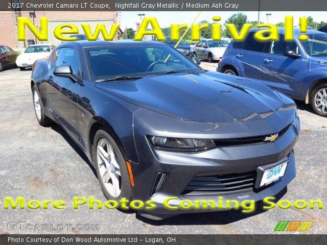 2017 Chevrolet Camaro LT Coupe in Nightfall Gray Metallic