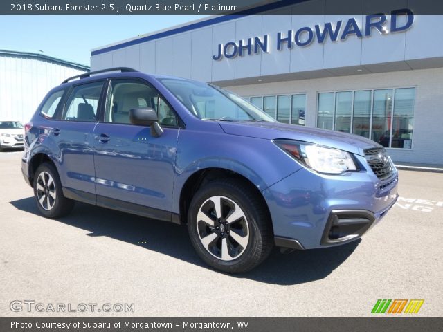2018 Subaru Forester 2.5i in Quartz Blue Pearl
