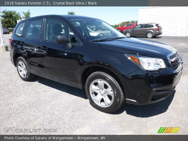 2018 Subaru Forester 2.5i in Crystal Black Silica