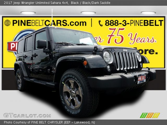 2017 Jeep Wrangler Unlimited Sahara 4x4 in Black