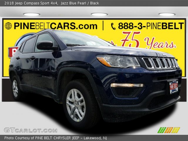 2018 Jeep Compass Sport 4x4 in Jazz Blue Pearl