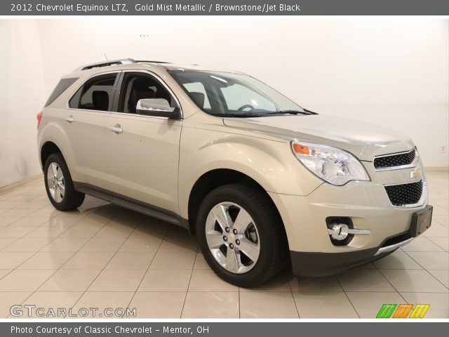 2012 Chevrolet Equinox LTZ in Gold Mist Metallic