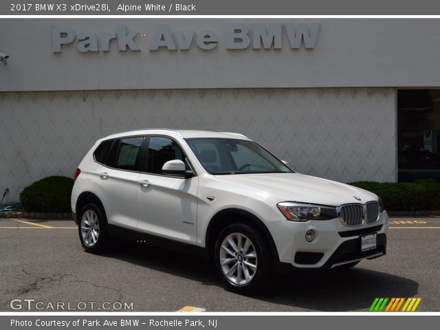 2017 BMW X3 xDrive28i in Alpine White