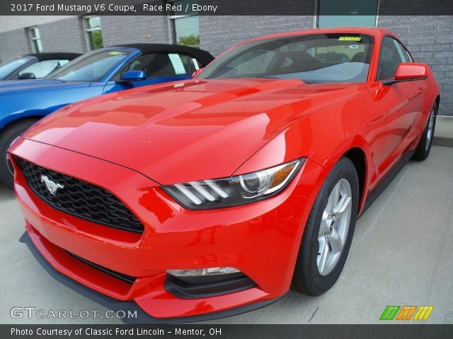 2017 Ford Mustang V6 Coupe in Race Red